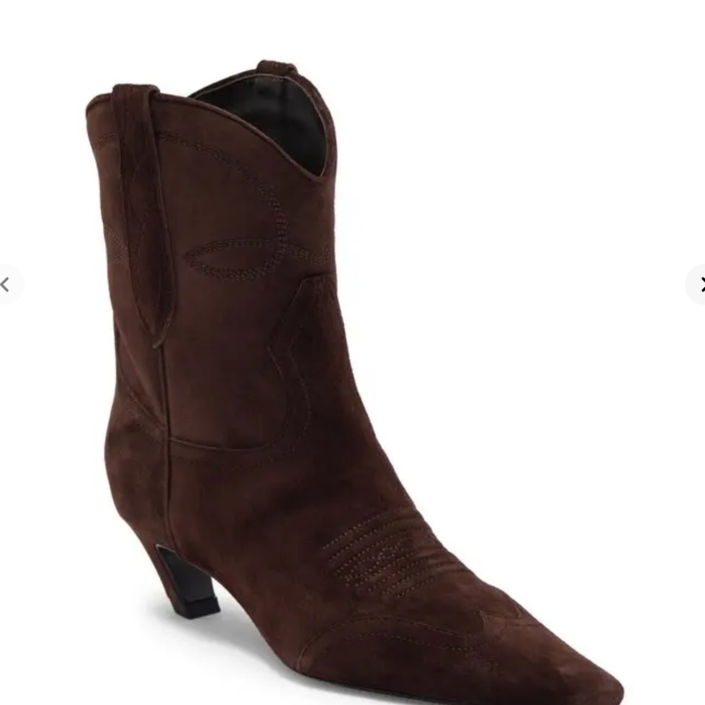 I.N.C. International Concepts Women Secia Western Booties , Size 7 , NEW